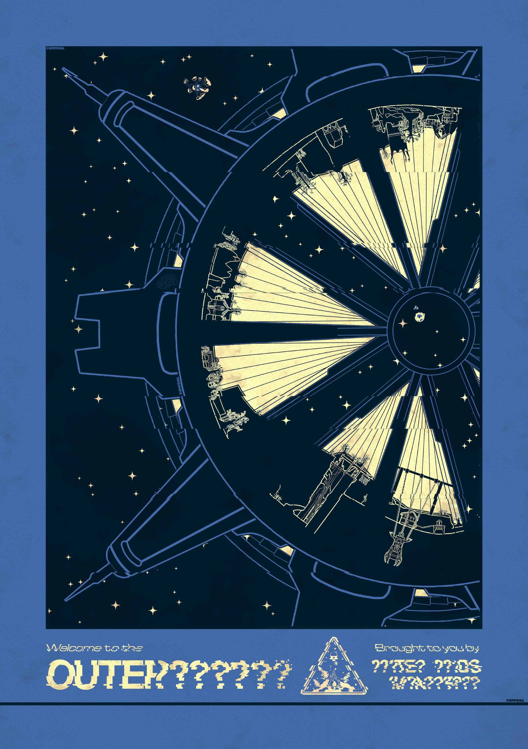outer wilds: EOTE travel poster outer wilds: EOTE travel poster